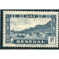Сенегал. Французская колония. Автомобильный мост