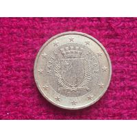 Мальта 10 евроцентов 2008 г.