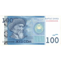 Киргизия 100 сом 2016