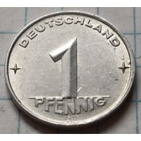 Германия - ГДР 1 пфенниг, 1952    А      ( 2-3-9 )