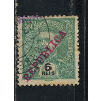 Португалия Колонии Индия Португальская 1911 Карл I Надп Стандарт #227