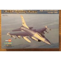Истребитель F-16C Fighting Falcon . HobbyBoss. Масштаб 1:72