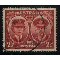 Австралия 1945 Mi# 169 Инаугурация герцога Глостерского в качестве генерал-губернатора. Гашеная (AU01)