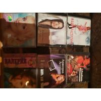 5 pcs audio CDs Albums   успенская агурбаш  валерия и др по 8р за диск