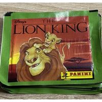 30 пакетиков наклеек panini  Король лев