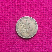Западная Африка 25 франков 1984 г.