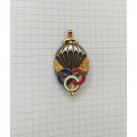 Франция. Знак парашютиста предвоенной подготовки (H597)