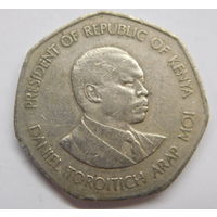 Кения 5 шиллингов 1985 г
