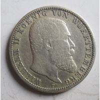 Вюртемберг 2 марки 1902   .v-013