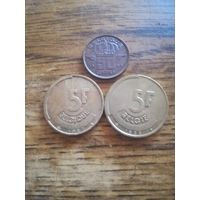 Монеты Бельгии. С рубля.