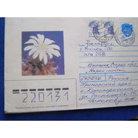 ХМК СССР 1991 почта Кактус
