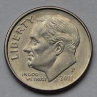 США, 10 центов (1 дайм), 2011 г. Р