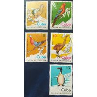 Куба 1974 птицы