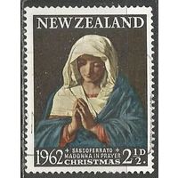 Новая Зеландия. Рождество. 1962г. Mi#424.