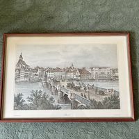 Цветная гравюра J. M. Kolb. Германия. Арт 2136