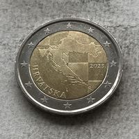 Хорватия 2 евро 2023