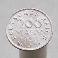 Германия 200 марок 1923 D