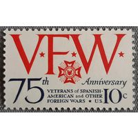1974 год Ветераны иностранных войн США