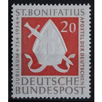 Святой Бонифаций, Германия, 1954 год, 1 марка