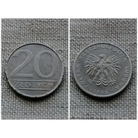 Польша 20 злотых 1986
