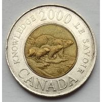 Канада 2 доллара 2000 г. Путь к знанию