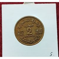 Марокко 2 франка, 1364 (1945)