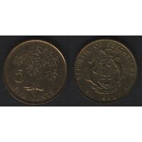 Сейшелы km47.1 5 центов 1982 год (-) (f