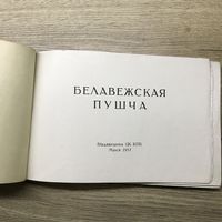 Беловежская пушча.фото-альбом 1957г.