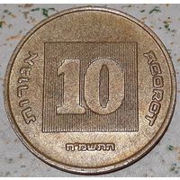 Израиль 10 агорот, 1988 (4-2-3)