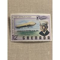Гренада. 75 летие полёта первого дерижабля