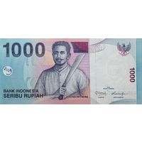 Werty71 Индонезия 1000 Рупий 2013 UNC банкнота 1 1