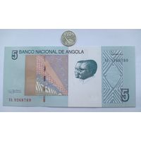 Werty71 Ангола 5 кванза 2012 UNC банкнота