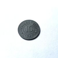 Германия Нотгельд Lambrecht (Bavaria) 10 пфеннигов 1917 год (вариант монеты 2)