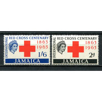 Ямайка - 1963 - Красный крест - [Mi. 205-206] - полная серия - 2 марки. MNH.  (Лот 100Eu)-T5P12