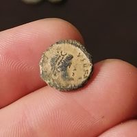Фоллис (41), монета Древнего Рима
