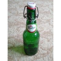 Бутылка от пива.Германия ,,GROLSCH" с .бугельной пробкой.