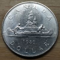 КАНАДА 1 Доллар 1980 год