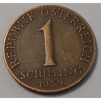 Австрия 1 шиллинг, 1959 (3-14-210)