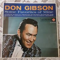 DON GIBSON - 1962 - SOME FAVORITES OF MINE (UK) LP