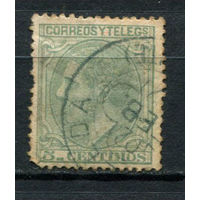 Испания (Королевство) - 1879 - Король Альфонсо XII - 5c - [Mi.177] - 1 марка. Гашеная.  (LOT E17)