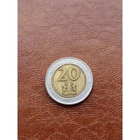 Кения 20 шилингов 2010г(4)