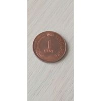 Сингапур 1 цент 1981г.