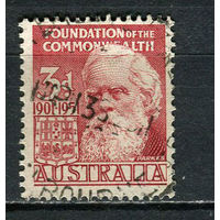 Австралия - 1951 - Генри Паркс 3Р - [Mi.210] - 1 марка. Гашеная.  (Лот 15EY)-T25P3