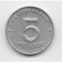 5 пфеннигов 1950 А Германия