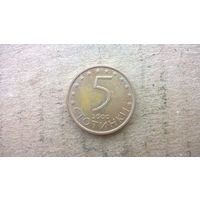Болгария 5 стотинок, 2000г. /магнетик/  (D-48-3)