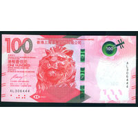 Гонконг 100 долларов 2018 HSBC UNC