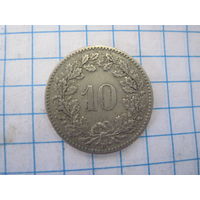10 раппенов 1907 г. с рубля!