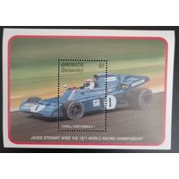 Гоночные автомобили. Д.Стюарт, победитель Формулы-1 1971г.