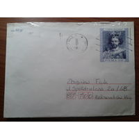 Польша 1996 конверт с ОМ король Людвиг 1 прошло почту