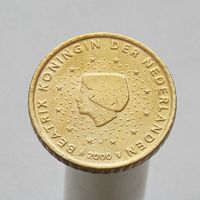 Нидерланды 50 евроцентов 2000 (1-ый тип)